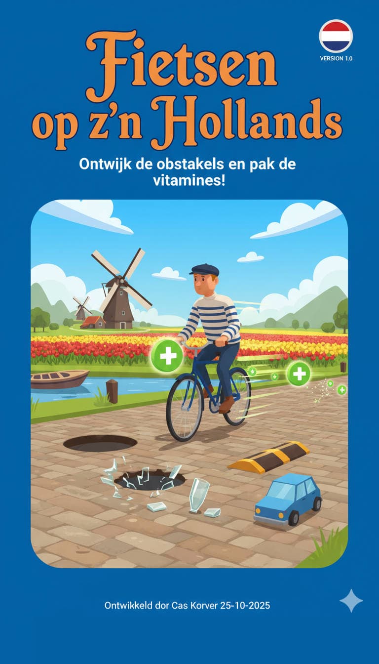 Fietsen Op Zijn Hollands Game Thumbnail